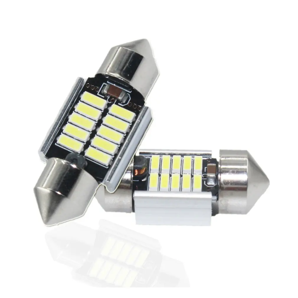 31 мм 36 39 41 C5w Led 5630 5730 6 интерьер чтения белые лампы автомобильные