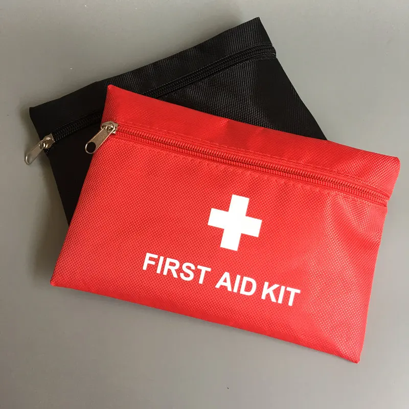 Mini estuche para botiquín de primeros auxilios al aire libre viaje portátil, medicina, paquete bolsas de Kit de emergencia Kits de supervivencia al aire libre pequeños