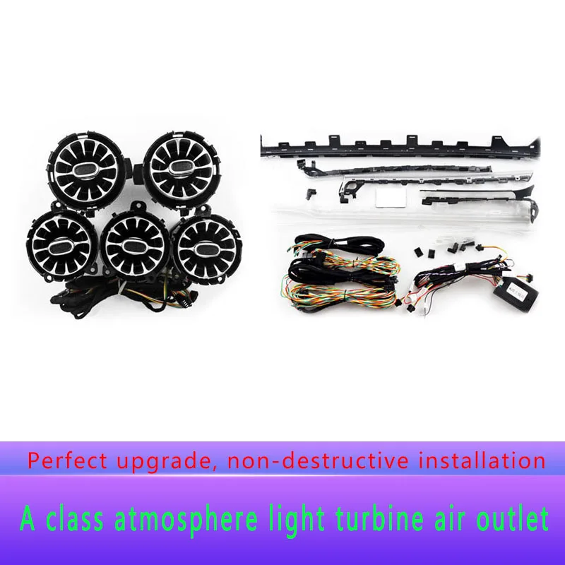 For A class W177 A300 LED door panel ambient lamp atmosphere lighting center console W177 LED light 2019 car accessories