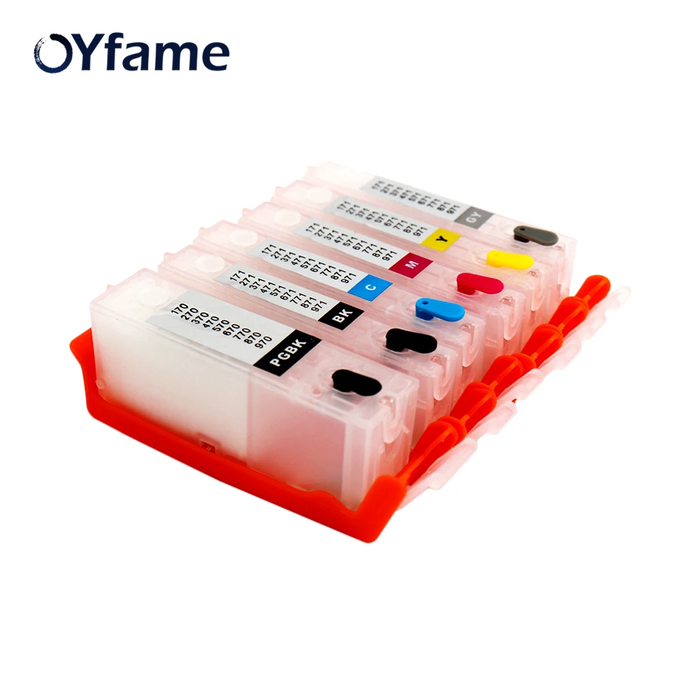 Картридж чернильный OYfame 6color 470 471 для Canon PGI470 CLI471 картридж с чипом ARC принтера canon