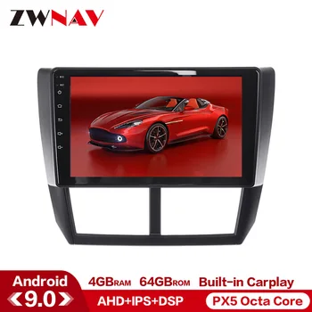 

Carplay DSP 4G+64G Android 9.0 car multimedia player Subaru Forester 2008-2013 GPS Glonass navi radio stereo head unit free map
