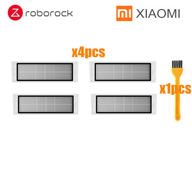 Основная щетка+ hepa фильтр+ боковая щетка для xiaomi Mi Робот Запчасти для пылесоса xiaomi пылесос аксессуары roborock s5 - Цвет: 4