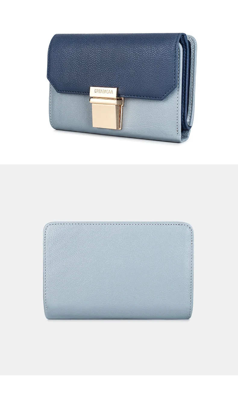 Women's Leather Wallet Fashion Wallet Clutch