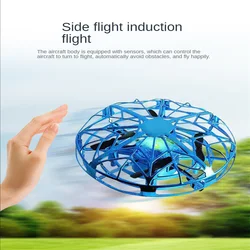Mini Remote Control Flying Saucer Hand Sensor Infrared Remote Control Aircraft Electric Sensor Flying Ball Children's Toys
