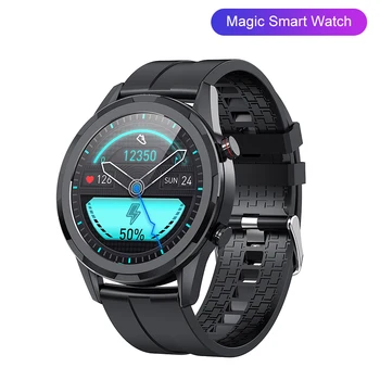 

Magic Smart Watch 2020 For Women Men Big Screen Heart Rate Oxygen Monitoring Waterproof Fitness Watch for Android IOS