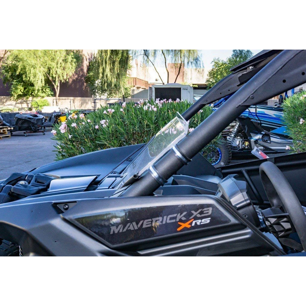 KEMIMOTO UTV половина 1/2 49," лобовое стекло для Can Am Maverick X3 XRS XDS Turbo R MAX