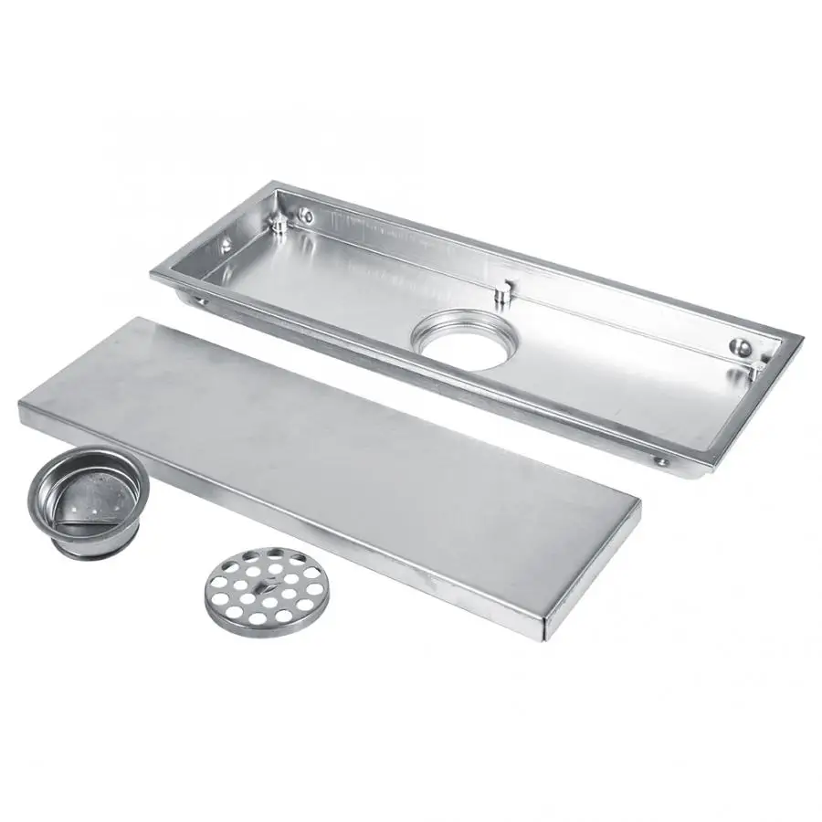 Floor Drain Cover 30 * 11cm Linear Shower Tile Insert Channel for Bathroom Kitchen Accessories | Обустройство дома