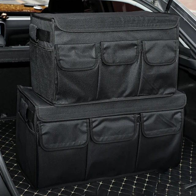 Car Boot Organiser Heavy Duty Folding Car Boot Storage Bag With Cover Collapsible  Car Boot Tidy Large Capacity Non-Slip Tidy - AliExpress