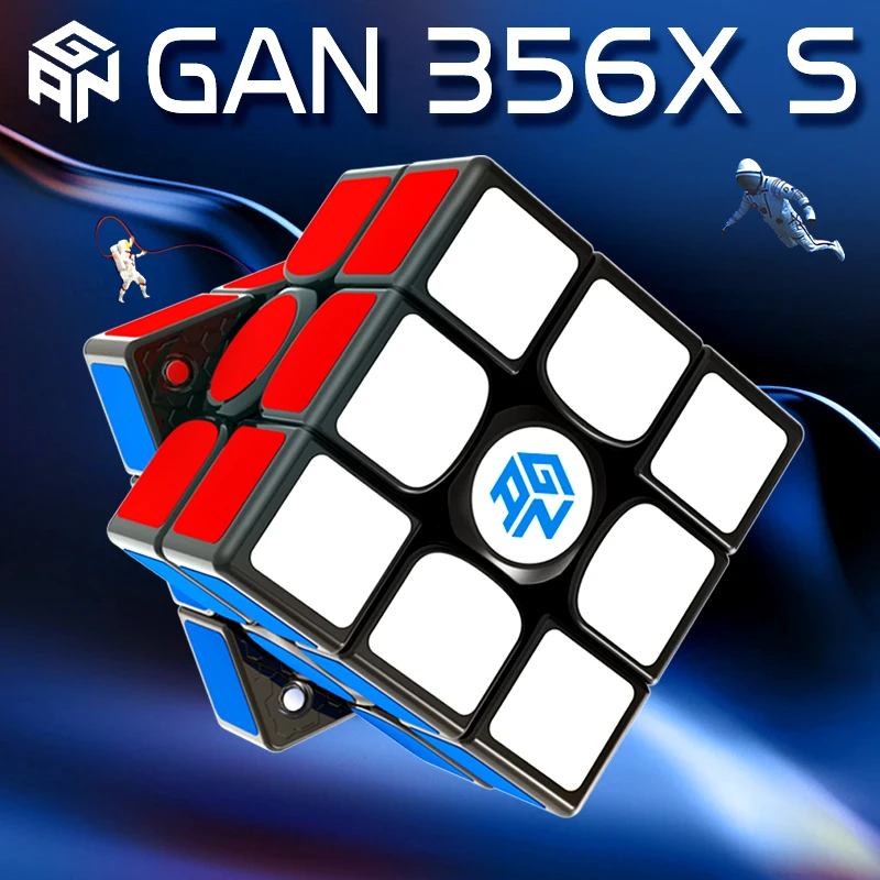 GAN356 X S Магнитный скоростной кубик Гань 3x3 профессиональный Магический кубик-пазл