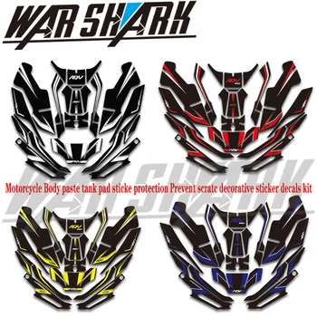 

For Honda adv 150 adv150 motorcycle fuel tank pad Sticker Protection prevent scratching decoration sticker all body Decal Kit