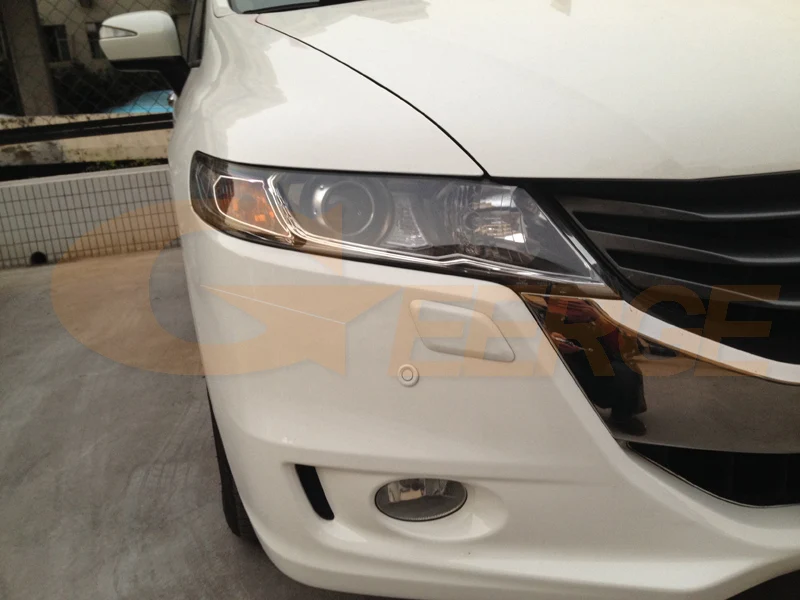 Для honda Odyssey RB3 RB4 2008 2013 отличный ультра яркий COB комплект светодиодов глаза ангела