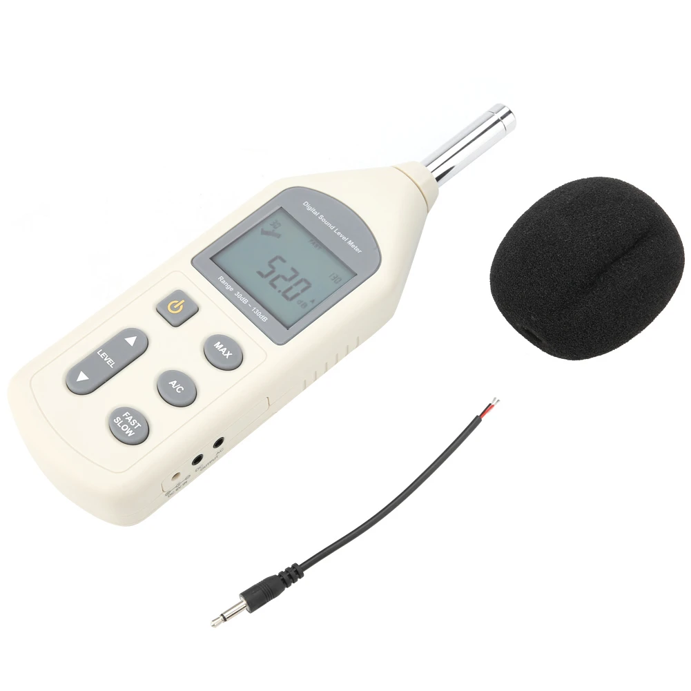 Trkee Digital Sound Level Meter Noise Meter DB Meter Decibel Measurement 30-130DB Noise Volume Tester Trkee Digital Sound Level Meter Noise Meter DB Meter Decibel Measurement 30-130DB Noise Volume Tester