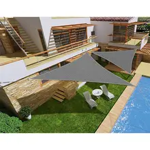 Водостойкая полиэфирная ткань-Оксфорд с равнинным треугольником серый 3x3x3 4x4x4 5x5x5 теневой парус