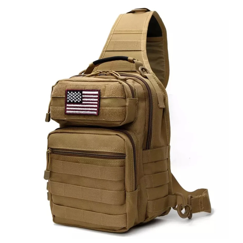 

Tactical Chest Bag Man Army Tactical Backpacks Military Assault Bags Outdoor EDC Molle Pack For Trekking Camping Hunting Bag