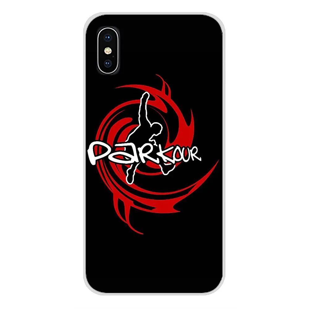 Прозрачный ТПУ чехол крутой Экстремальный Спорт Паркур для Apple IPhone X XR XS 11Pro MAX 4S 5s 5C SE 6S 7 8 Plus ipod touch 5 6