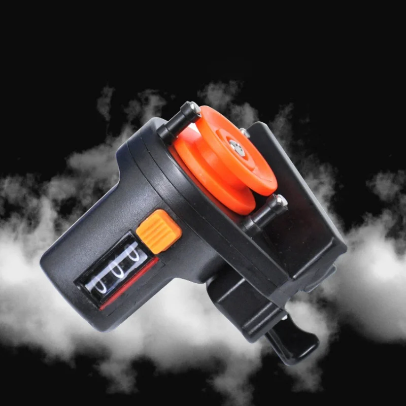 Счетчик поиска глубины лески рыболовные снасти инструмент цифровой дисплей