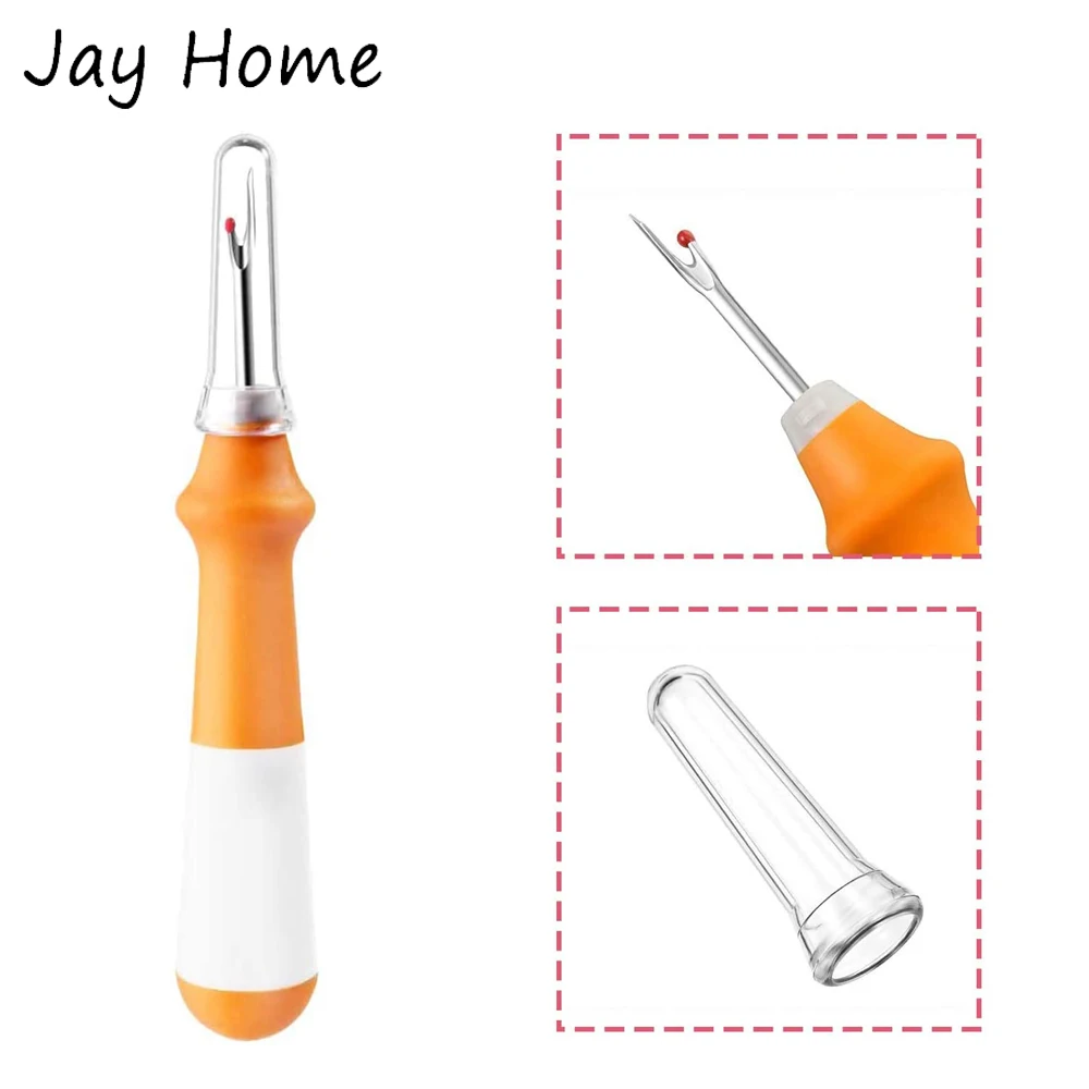 Sewing Seam Ripper Tool, Thread Remover Kit Ripper Includes Plastic  Protective Caps for Thread Remove for Sewing 