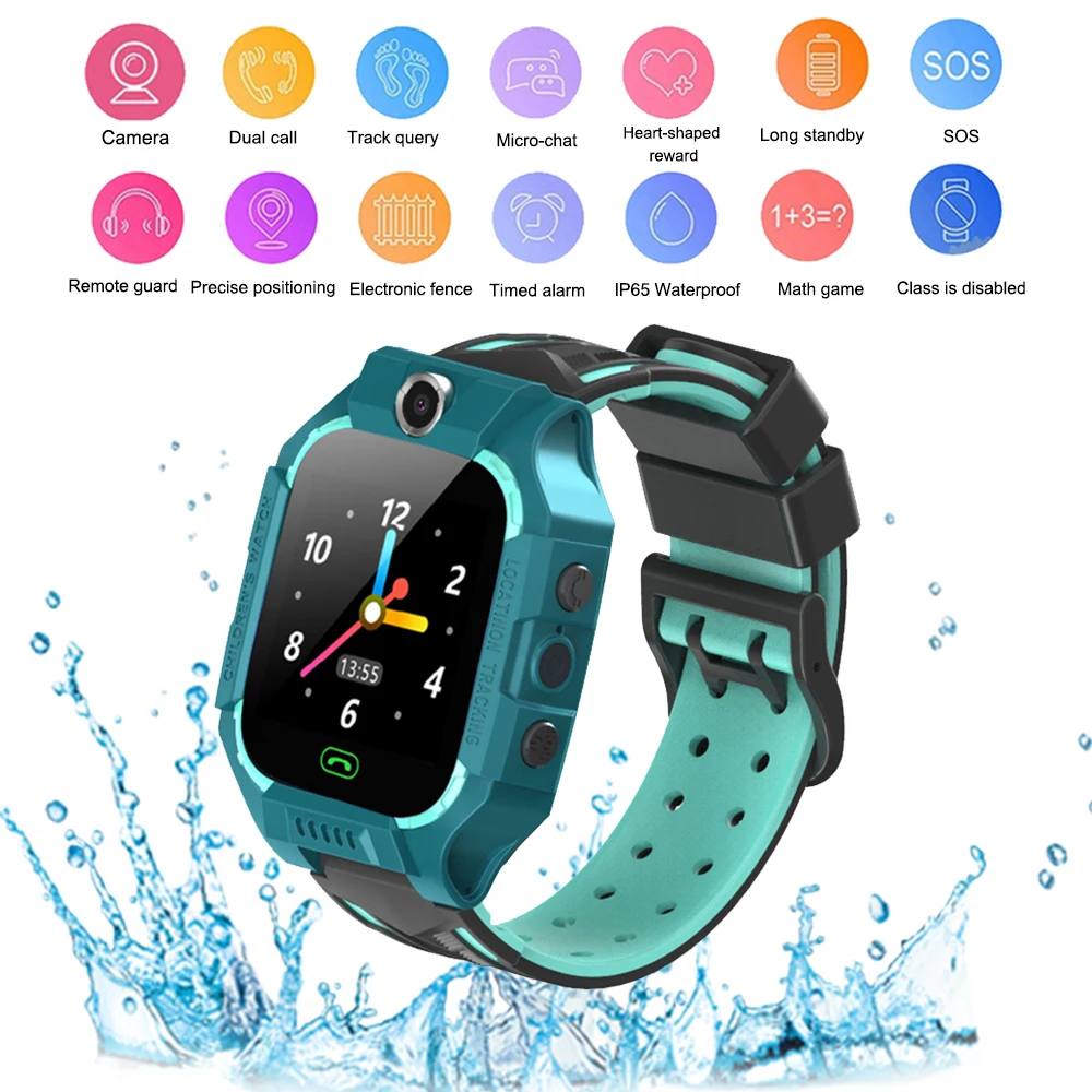 

E12 Smart Watch Children Telephone Intelligent Watch Smartwatch LBS Location One-button SOS Remote Watches Clock
