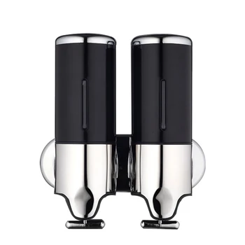 

1000ML Soap Dispenser Wall-mounted Bathroom Plastic Durable Stainless Steel Hand Soap Bottle Hand Cleaner Machine