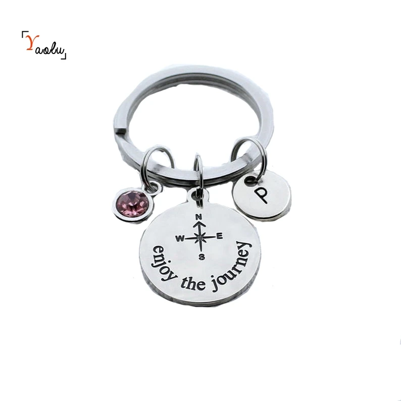 Брелок для ключей Наслаждайтесь путешествием подарок на выпускной | Украшения и