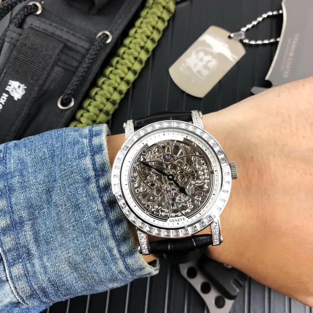 

WG0944 Mens Watches Top Brand Runway Luxury European Design Automatic Mechanical Watch