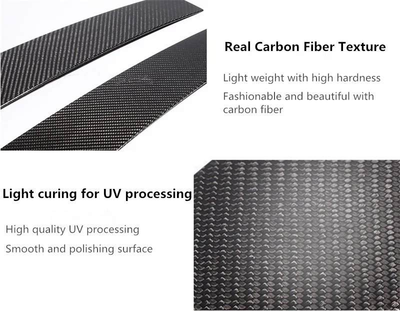 32-100% Real carbon fiber,Free Shipping Carbon Fiber Auto Door B-Pillars Side Window Covers Trims Car Parts for Porsche Cayenne