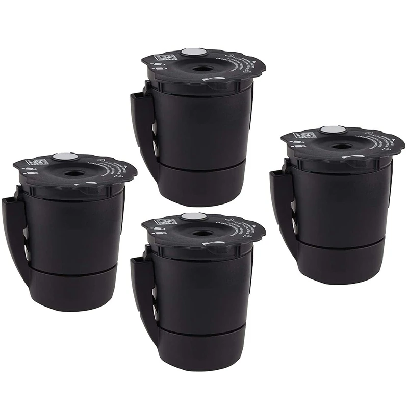 4PCS Reusable Coffee Powder Filter 