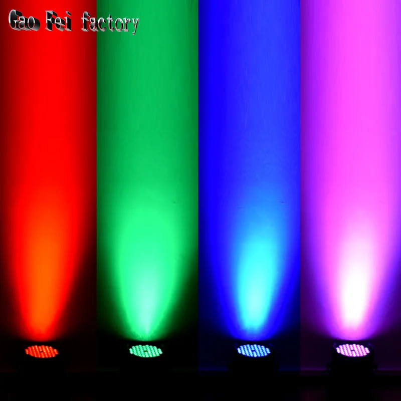 Алюминий сплав светодиодный Par 54x3 Вт RGB 3in1 светодиодный Par может Par 64 светодиодный прожектор Par dj проектор стирка освещение сценическое освещение