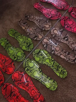 

New Women Flat Slippers Transparent Soft Jelly Shoes Female Flip Flops Sandals Outdoor Beach Ladies Slides sandalias mujer 2020