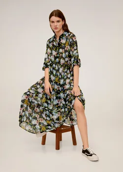 

Summer dress 2020 sexy dress vintage plus size Flute Flower Print zaraing women Dress sheining vadiming female dress Xdn9340