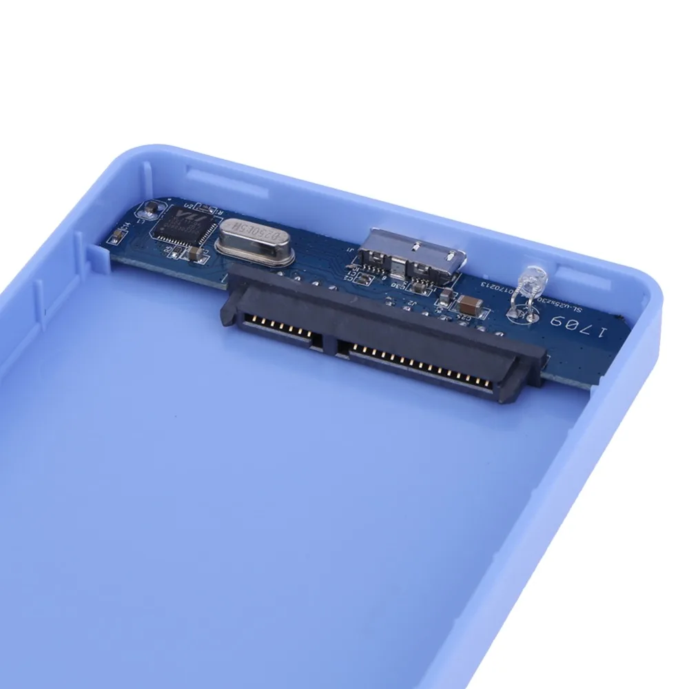 HDD SSD чехол 2,5 дюймов SATA на USB 3,0 адаптер Коробка для жесткого диска внешний HDD корпус для samsung Seagate SSD 1 ТБ 2 ТБ HDD