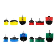 3 шт. электрическая дрель чистящие щетки нейлон для поверхностей ванной комнаты Ванна Душ плитка разных размеров и форм не царапается инструменты