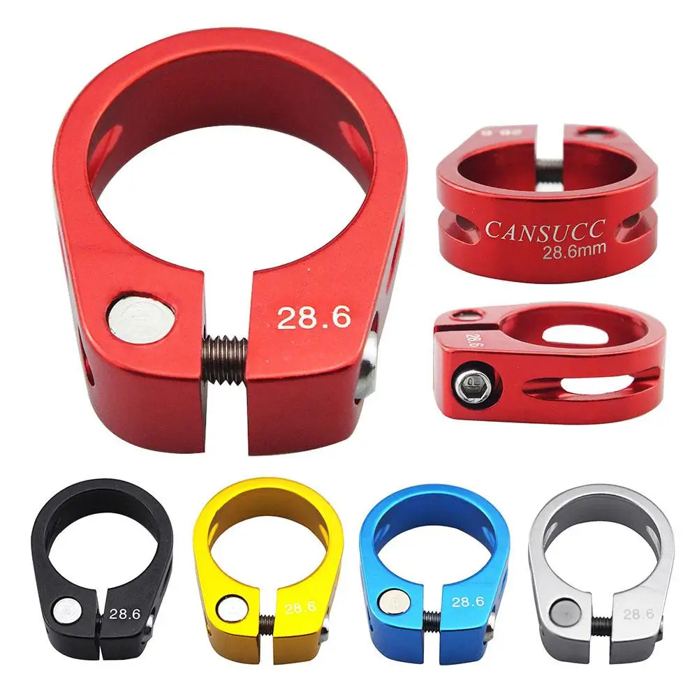 

28.6mm Ultralight Aluminum Alloy Road Mountain Bike MTB Bicycle Seatpost Clamp