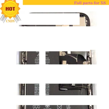 

Foriphone XS xr xsmax back cover,Empty housing and full parts housing,including rear camera,battery,bell etc accessories.