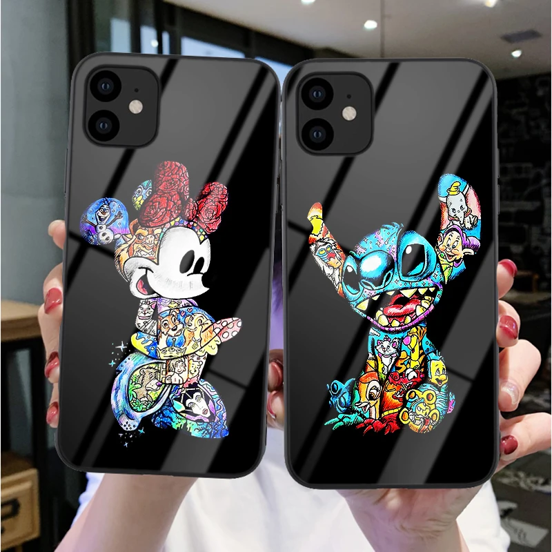 New Tempered Glass Phone Case for iPhone 11 Pro Max 6 6S 7 8 Plus X XS Max XR Stitch Tattoo Cartoon mermaid Cover For iPhone 11
New Tempered Glass Phone Case for iPhone 11 Pro Max 6 6S 7 8 Plus X XS Max XR Stitch Tattoo Cartoon mermaid Cover For iPhone 11