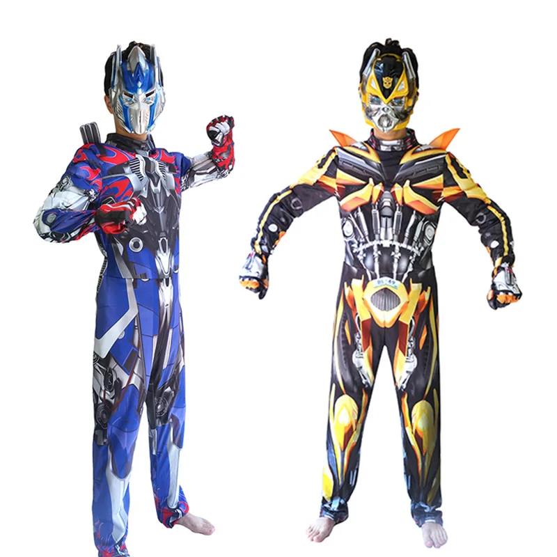 Карнавальный костюм Хэллоуина взрослый для косплея Трансформеры Bumblebee Optimus Prime