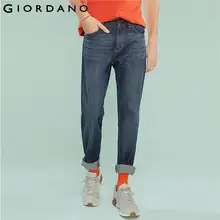 Giordano мужские современные джинсы со средней посадкой