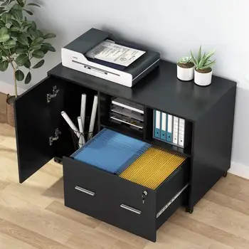 

Tribesigns Large File Cabinet with Lock and Drawer