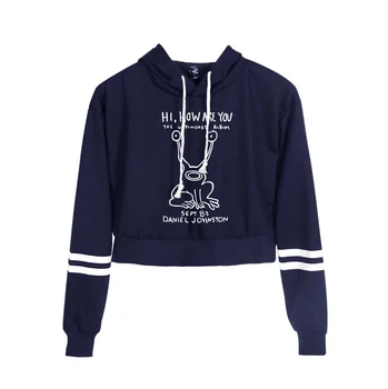 

Daniel Johnston hoodies Sweatshirt Fashion Cute sexy girl Trend Style Polyester women Christopher Francis