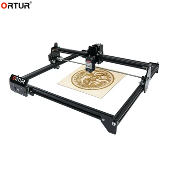 

High Speed Leather Carving Laser Cutter DIY Engraving Cutting Machine 450nm Blue Laser Desktop Logo Picture Printer- 7W 15W 20W