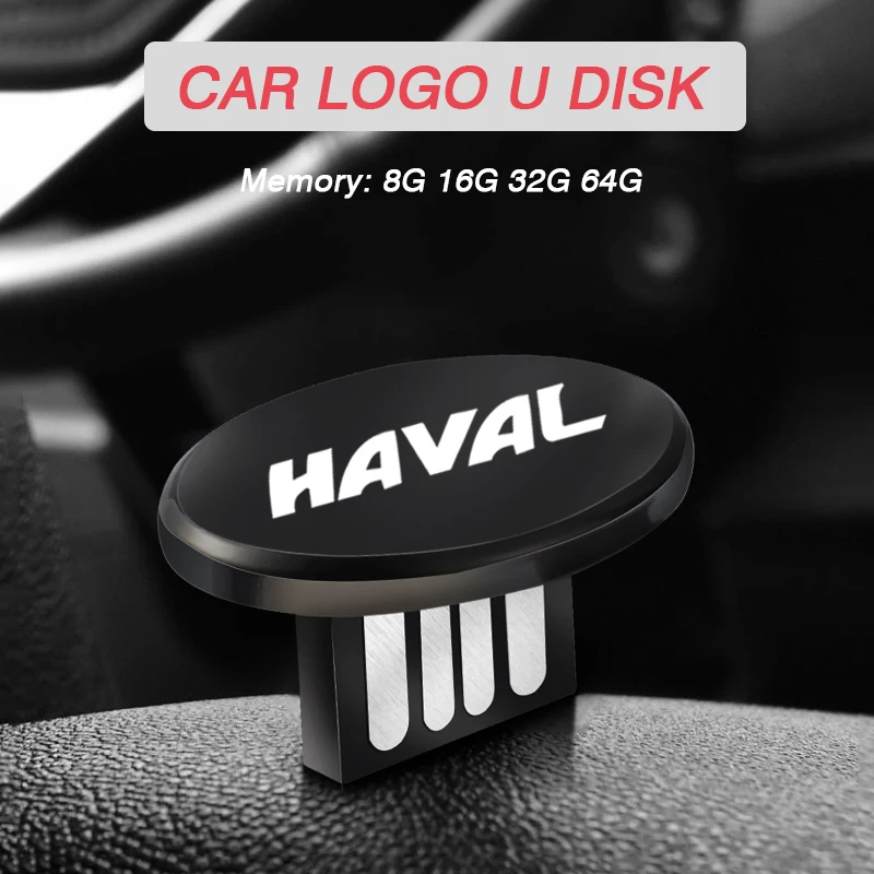 Флэш-накопитель Mini U Disk с логотипом автомобиля USB-накопитель аксессуары для Great Wall