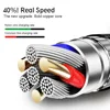 41906-9825aa.jpg Cable Micro USB tressé en Nylon pour recharge et synchronisation de données