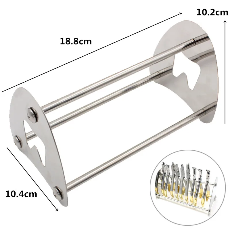 

Dental Tool Stainless Steel Stand Holder for Orthodontic Pliers Forceps Scissors for Dentist Oral Tool Holder Mount Dentista Lab