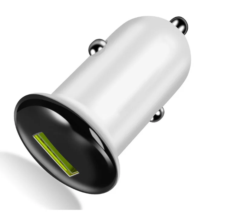 Стиль мини USB Автомобильное зарядное устройство Qc3.0 автомобильное зарядное устройство Автомобильное автомобильное зарядное устройство Qc3.0 зарядное устройство одно USB Автомобильное зарядное устройство