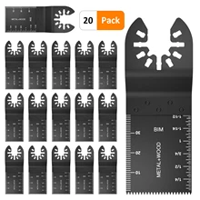

10/20/50 Pcs Multi-Function Saw Blade Oscillating Multi Tool High Carbon Steel Cutter for Renovator Power Wood Cutting Tool Bits