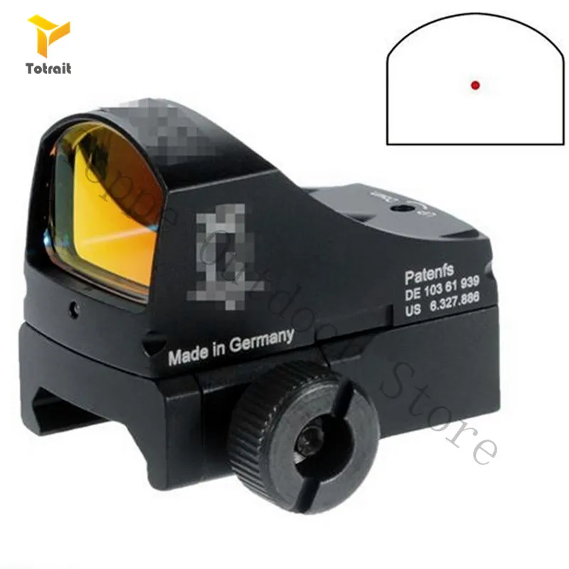 

TOtrait Optics DOCTER Reflex Red Dot Sight Scope Compact Holographic Adjustable Brightness Reflex Light Rifle Pistol Airsoft