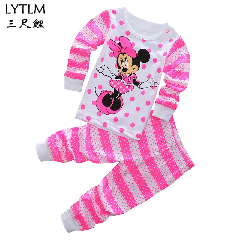 LYTLM/хлопковые Пижамные комплекты для мальчиков и девочек пижама с суперменом и человеком-пауком для малышей Пижама с супергероями детский Пижамный костюм детская одежда