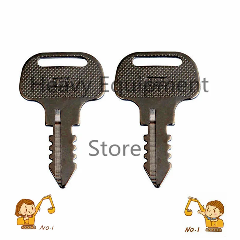 Chiave Di Accensione 2pc 18510-63720 Per Trattori Serie Kubota M AM63720 AM63720-A 393 Spedizione Gratua - Foto 3