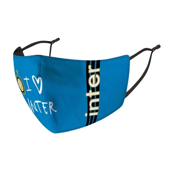 

Football Club Internazionale Milano Mask High Grade Mask Reusable Face Filter Masks Anti Dust PM 2.5 Hygiene mouth Mask