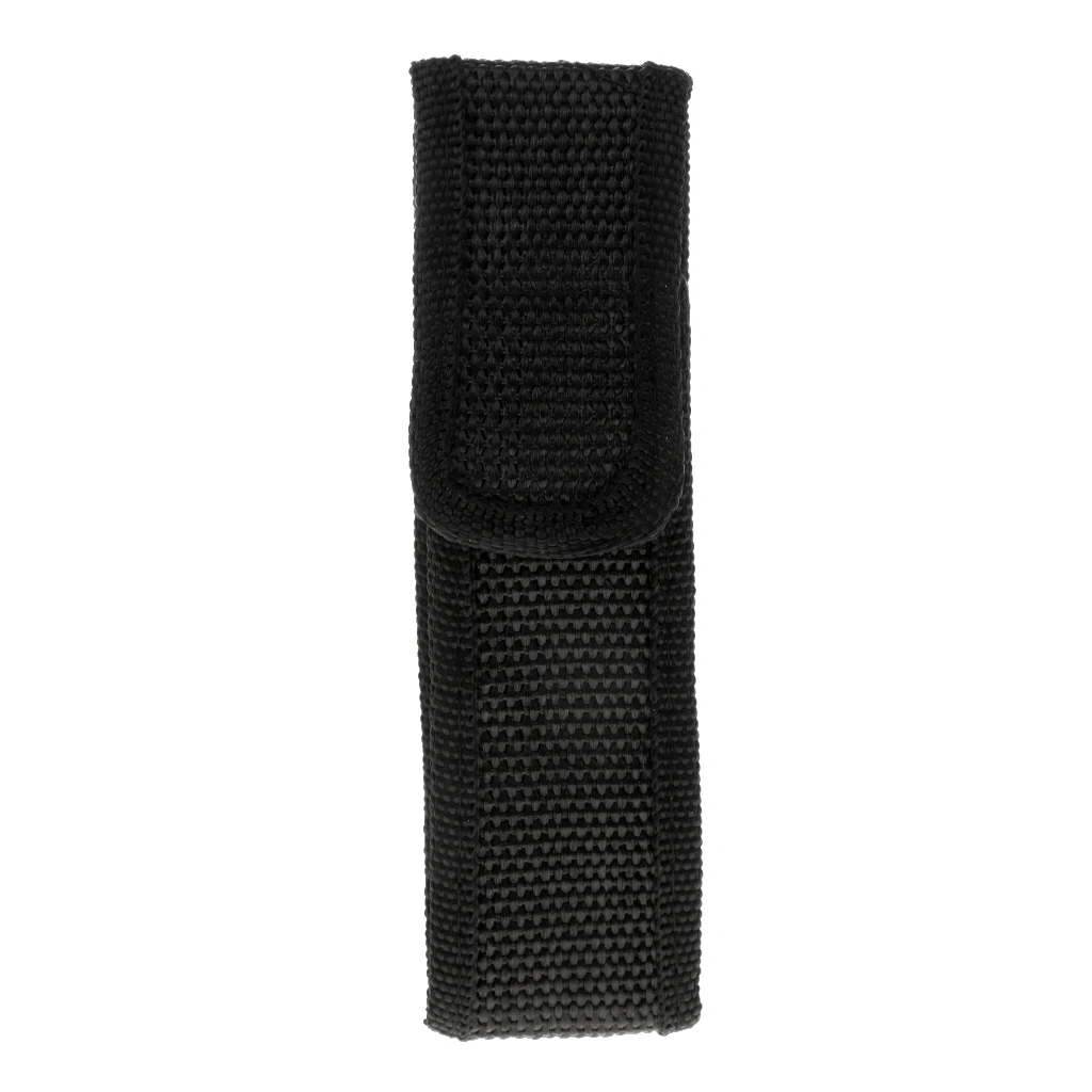 Nylon Flashlight Torch Holster Holder Case Pouch Cover Bag with Belt Loop